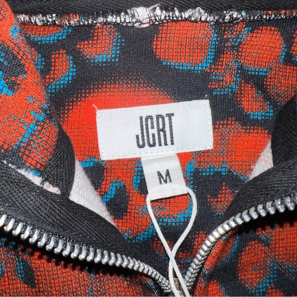 JCRT The 3D Skulls Sweatshirt Hoodie Full Zip Men’s Medium Cotton NWT - Picture 7 of 10